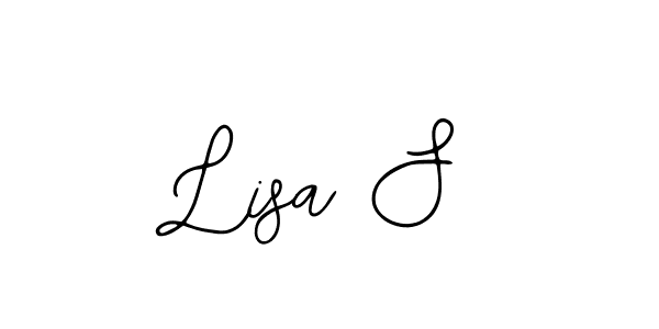 Also we have Lisa S name is the best signature style. Create professional handwritten signature collection using Bearetta-2O07w autograph style. Lisa S signature style 12 images and pictures png
