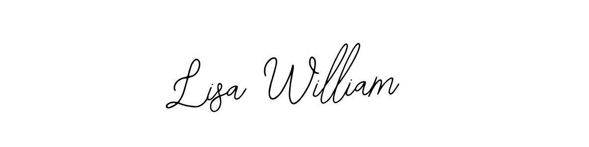 How to make Lisa William signature? Bearetta-2O07w is a professional autograph style. Create handwritten signature for Lisa William name. Lisa William signature style 12 images and pictures png