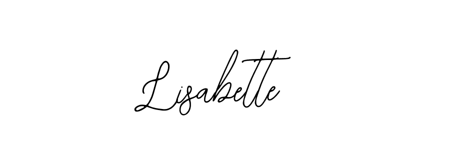 Make a beautiful signature design for name Lisabette. With this signature (Bearetta-2O07w) style, you can create a handwritten signature for free. Lisabette signature style 12 images and pictures png