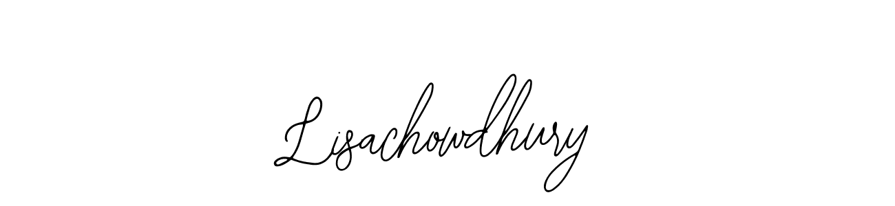 Lisachowdhury stylish signature style. Best Handwritten Sign (Bearetta-2O07w) for my name. Handwritten Signature Collection Ideas for my name Lisachowdhury. Lisachowdhury signature style 12 images and pictures png