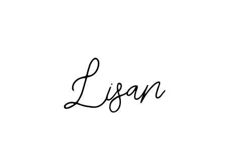 Create a beautiful signature design for name Lisan. With this signature (Bearetta-2O07w) fonts, you can make a handwritten signature for free. Lisan signature style 12 images and pictures png