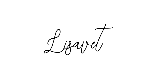 How to make Lisavet signature? Bearetta-2O07w is a professional autograph style. Create handwritten signature for Lisavet name. Lisavet signature style 12 images and pictures png