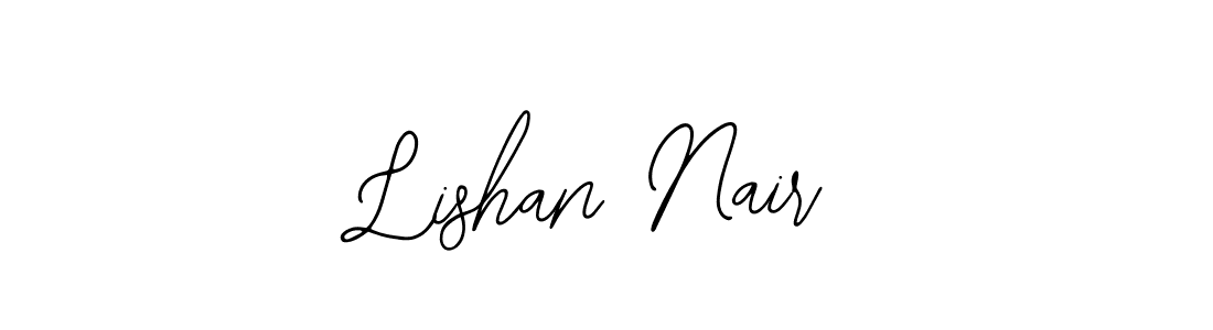 if you are searching for the best signature style for your name Lishan Nair. so please give up your signature search. here we have designed multiple signature styles  using Bearetta-2O07w. Lishan Nair signature style 12 images and pictures png