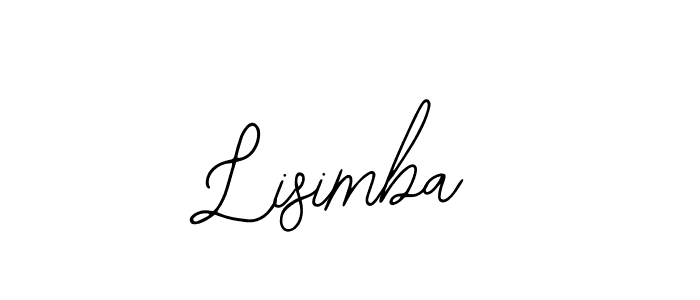 The best way (Bearetta-2O07w) to make a short signature is to pick only two or three words in your name. The name Lisimba include a total of six letters. For converting this name. Lisimba signature style 12 images and pictures png