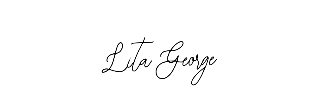 Lita George stylish signature style. Best Handwritten Sign (Bearetta-2O07w) for my name. Handwritten Signature Collection Ideas for my name Lita George. Lita George signature style 12 images and pictures png