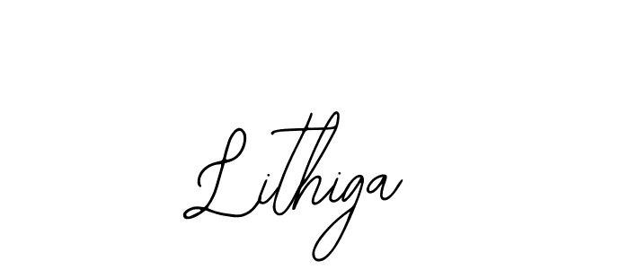 How to make Lithiga signature? Bearetta-2O07w is a professional autograph style. Create handwritten signature for Lithiga name. Lithiga signature style 12 images and pictures png