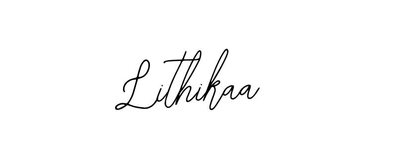 Design your own signature with our free online signature maker. With this signature software, you can create a handwritten (Bearetta-2O07w) signature for name Lithikaa. Lithikaa signature style 12 images and pictures png