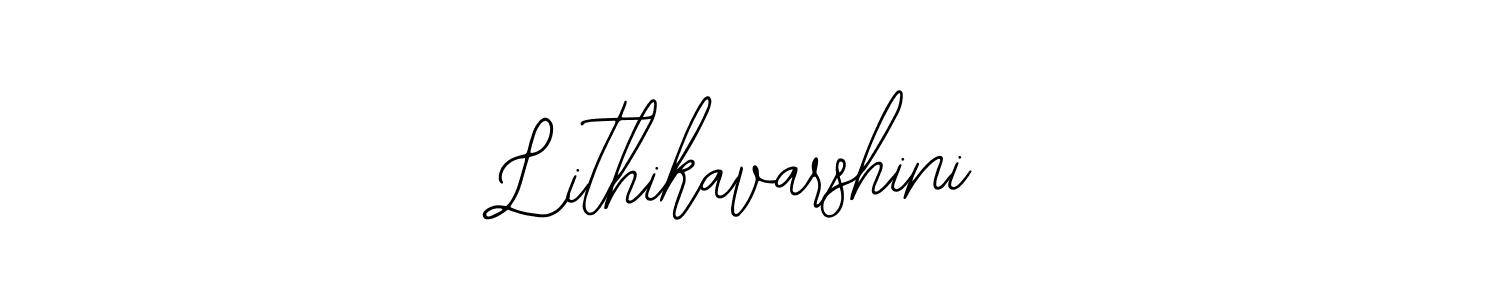 Also You can easily find your signature by using the search form. We will create Lithikavarshini name handwritten signature images for you free of cost using Bearetta-2O07w sign style. Lithikavarshini signature style 12 images and pictures png