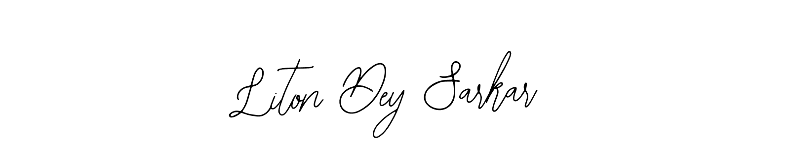 This is the best signature style for the Liton Dey Sarkar name. Also you like these signature font (Bearetta-2O07w). Mix name signature. Liton Dey Sarkar signature style 12 images and pictures png