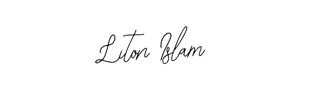 How to Draw Liton Islam signature style? Bearetta-2O07w is a latest design signature styles for name Liton Islam. Liton Islam signature style 12 images and pictures png