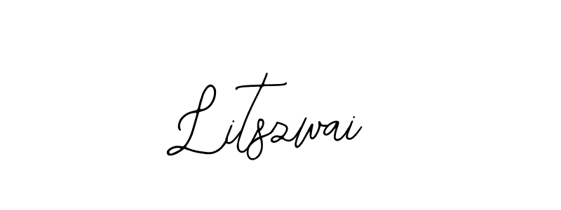 How to make Litszwai signature? Bearetta-2O07w is a professional autograph style. Create handwritten signature for Litszwai name. Litszwai signature style 12 images and pictures png
