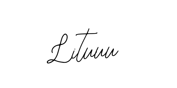 The best way (Bearetta-2O07w) to make a short signature is to pick only two or three words in your name. The name Lituuu include a total of six letters. For converting this name. Lituuu signature style 12 images and pictures png
