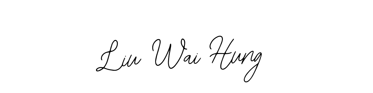 You can use this online signature creator to create a handwritten signature for the name Liu Wai Hung. This is the best online autograph maker. Liu Wai Hung signature style 12 images and pictures png