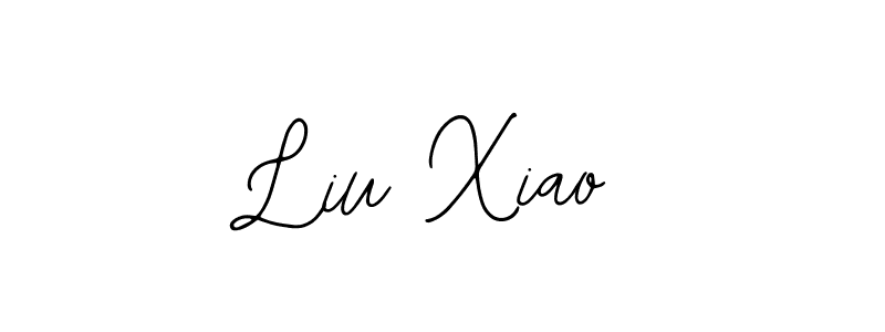 How to make Liu Xiao name signature. Use Bearetta-2O07w style for creating short signs online. This is the latest handwritten sign. Liu Xiao signature style 12 images and pictures png