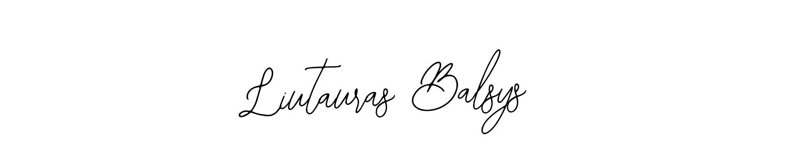 if you are searching for the best signature style for your name Liutauras Balsys. so please give up your signature search. here we have designed multiple signature styles  using Bearetta-2O07w. Liutauras Balsys signature style 12 images and pictures png