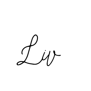 if you are searching for the best signature style for your name Liv. so please give up your signature search. here we have designed multiple signature styles  using Bearetta-2O07w. Liv signature style 12 images and pictures png