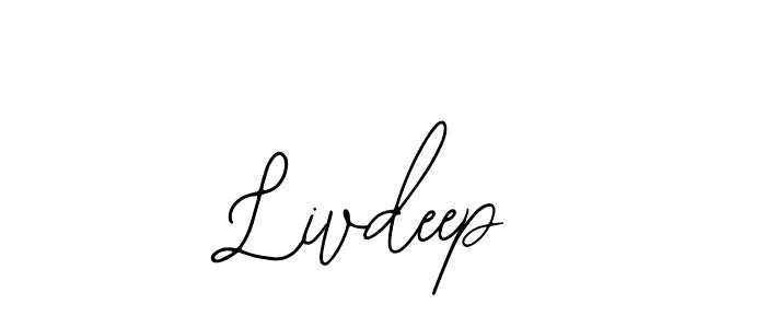 Design your own signature with our free online signature maker. With this signature software, you can create a handwritten (Bearetta-2O07w) signature for name Livdeep. Livdeep signature style 12 images and pictures png