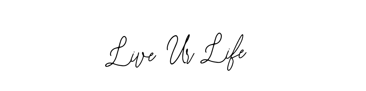 Also You can easily find your signature by using the search form. We will create Live Ur Life name handwritten signature images for you free of cost using Bearetta-2O07w sign style. Live Ur Life signature style 12 images and pictures png