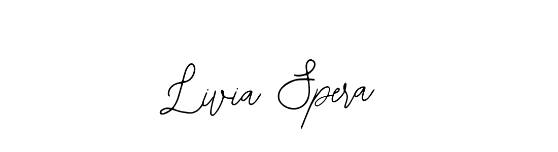 if you are searching for the best signature style for your name Livia Spera. so please give up your signature search. here we have designed multiple signature styles  using Bearetta-2O07w. Livia Spera signature style 12 images and pictures png