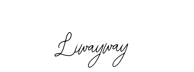 if you are searching for the best signature style for your name Liwayway. so please give up your signature search. here we have designed multiple signature styles  using Bearetta-2O07w. Liwayway signature style 12 images and pictures png