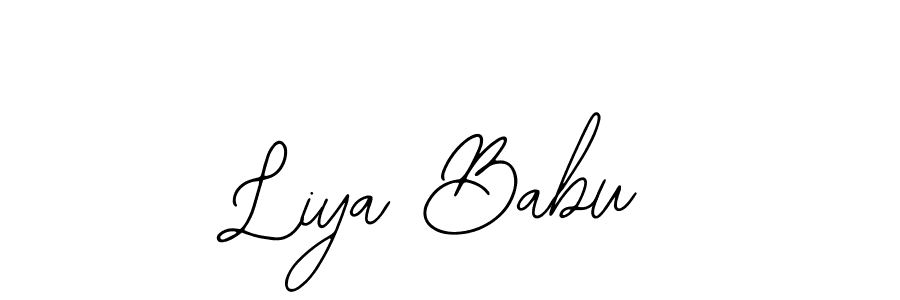 Make a short Liya Babu signature style. Manage your documents anywhere anytime using Bearetta-2O07w. Create and add eSignatures, submit forms, share and send files easily. Liya Babu signature style 12 images and pictures png