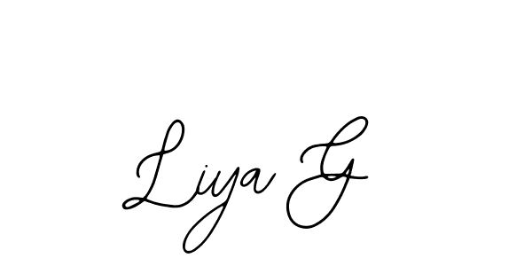 You can use this online signature creator to create a handwritten signature for the name Liya G. This is the best online autograph maker. Liya G signature style 12 images and pictures png