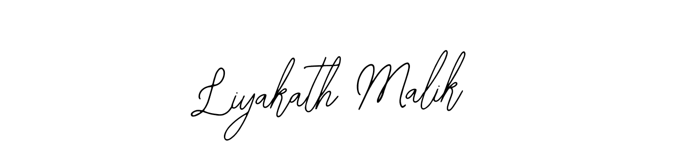 Use a signature maker to create a handwritten signature online. With this signature software, you can design (Bearetta-2O07w) your own signature for name Liyakath Malik. Liyakath Malik signature style 12 images and pictures png