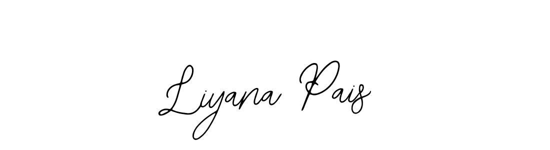 Design your own signature with our free online signature maker. With this signature software, you can create a handwritten (Bearetta-2O07w) signature for name Liyana Pais. Liyana Pais signature style 12 images and pictures png