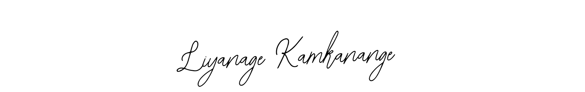 Make a beautiful signature design for name Liyanage Kamkanange. Use this online signature maker to create a handwritten signature for free. Liyanage Kamkanange signature style 12 images and pictures png