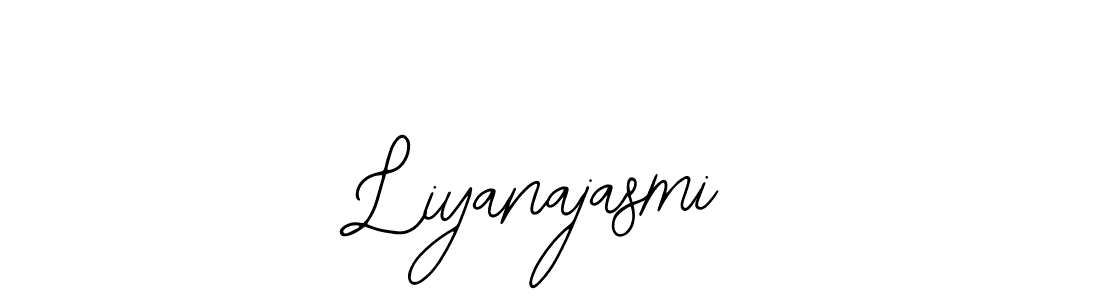 Liyanajasmi stylish signature style. Best Handwritten Sign (Bearetta-2O07w) for my name. Handwritten Signature Collection Ideas for my name Liyanajasmi. Liyanajasmi signature style 12 images and pictures png