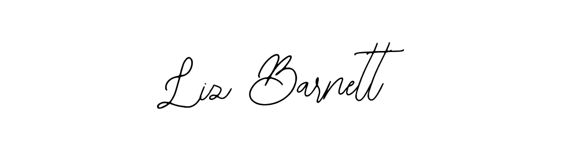 How to make Liz Barnett signature? Bearetta-2O07w is a professional autograph style. Create handwritten signature for Liz Barnett name. Liz Barnett signature style 12 images and pictures png