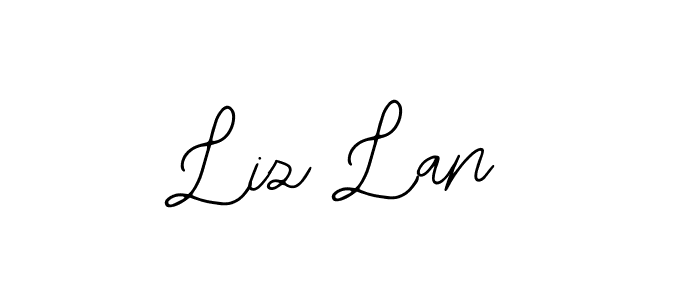 Bearetta-2O07w is a professional signature style that is perfect for those who want to add a touch of class to their signature. It is also a great choice for those who want to make their signature more unique. Get Liz Lan name to fancy signature for free. Liz Lan signature style 12 images and pictures png