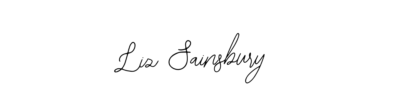 How to Draw Liz Sainsbury signature style? Bearetta-2O07w is a latest design signature styles for name Liz Sainsbury. Liz Sainsbury signature style 12 images and pictures png