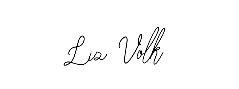 Make a short Liz Volk signature style. Manage your documents anywhere anytime using Bearetta-2O07w. Create and add eSignatures, submit forms, share and send files easily. Liz Volk signature style 12 images and pictures png