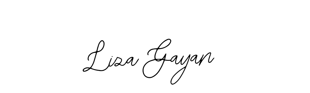 Make a beautiful signature design for name Liza Gayan. With this signature (Bearetta-2O07w) style, you can create a handwritten signature for free. Liza Gayan signature style 12 images and pictures png