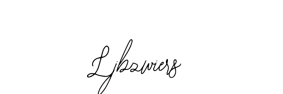 The best way (Bearetta-2O07w) to make a short signature is to pick only two or three words in your name. The name Ljbzwiers include a total of six letters. For converting this name. Ljbzwiers signature style 12 images and pictures png