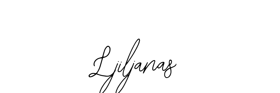 You should practise on your own different ways (Bearetta-2O07w) to write your name (Ljiljanas) in signature. don't let someone else do it for you. Ljiljanas signature style 12 images and pictures png