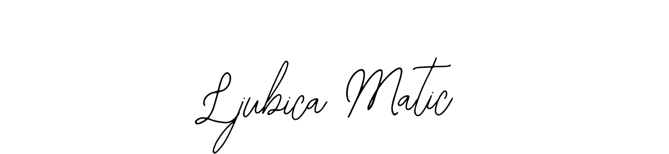 Similarly Bearetta-2O07w is the best handwritten signature design. Signature creator online .You can use it as an online autograph creator for name Ljubica Matic. Ljubica Matic signature style 12 images and pictures png