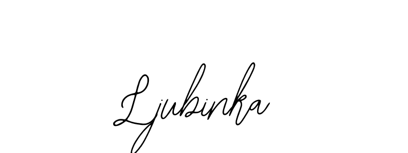 Similarly Bearetta-2O07w is the best handwritten signature design. Signature creator online .You can use it as an online autograph creator for name Ljubinka. Ljubinka signature style 12 images and pictures png