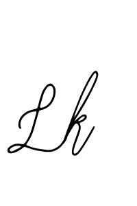 Bearetta-2O07w is a professional signature style that is perfect for those who want to add a touch of class to their signature. It is also a great choice for those who want to make their signature more unique. Get Lk name to fancy signature for free. Lk signature style 12 images and pictures png