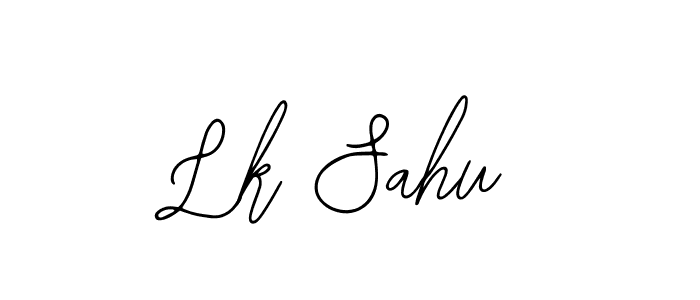 How to make Lk Sahu signature? Bearetta-2O07w is a professional autograph style. Create handwritten signature for Lk Sahu name. Lk Sahu signature style 12 images and pictures png