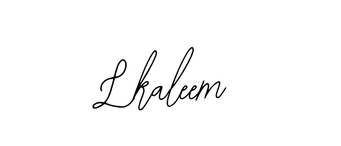 The best way (Bearetta-2O07w) to make a short signature is to pick only two or three words in your name. The name Lkaleem include a total of six letters. For converting this name. Lkaleem signature style 12 images and pictures png