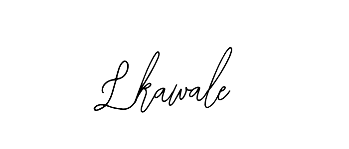 How to Draw Lkawale signature style? Bearetta-2O07w is a latest design signature styles for name Lkawale. Lkawale signature style 12 images and pictures png