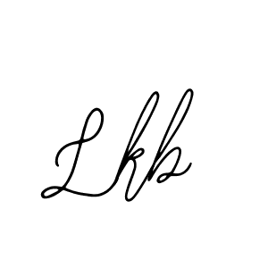 Use a signature maker to create a handwritten signature online. With this signature software, you can design (Bearetta-2O07w) your own signature for name Lkb. Lkb signature style 12 images and pictures png