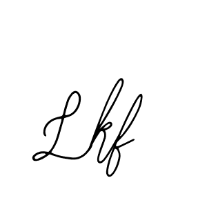 How to make Lkf name signature. Use Bearetta-2O07w style for creating short signs online. This is the latest handwritten sign. Lkf signature style 12 images and pictures png