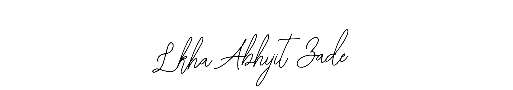 Create a beautiful signature design for name Lkha Abhijit Zade. With this signature (Bearetta-2O07w) fonts, you can make a handwritten signature for free. Lkha Abhijit Zade signature style 12 images and pictures png