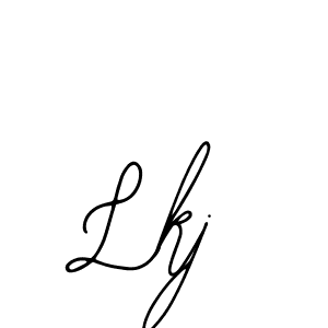 Use a signature maker to create a handwritten signature online. With this signature software, you can design (Bearetta-2O07w) your own signature for name Lkj. Lkj signature style 12 images and pictures png