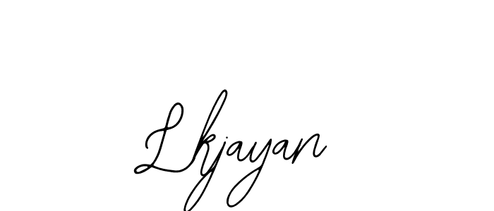 The best way (Bearetta-2O07w) to make a short signature is to pick only two or three words in your name. The name Lkjayan include a total of six letters. For converting this name. Lkjayan signature style 12 images and pictures png