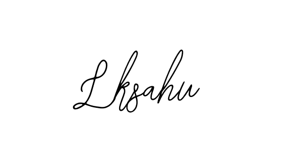 You should practise on your own different ways (Bearetta-2O07w) to write your name (Lksahu) in signature. don't let someone else do it for you. Lksahu signature style 12 images and pictures png
