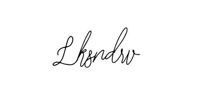 How to Draw Lksndrv signature style? Bearetta-2O07w is a latest design signature styles for name Lksndrv. Lksndrv signature style 12 images and pictures png